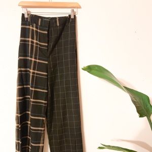 1. State wide leg trousers